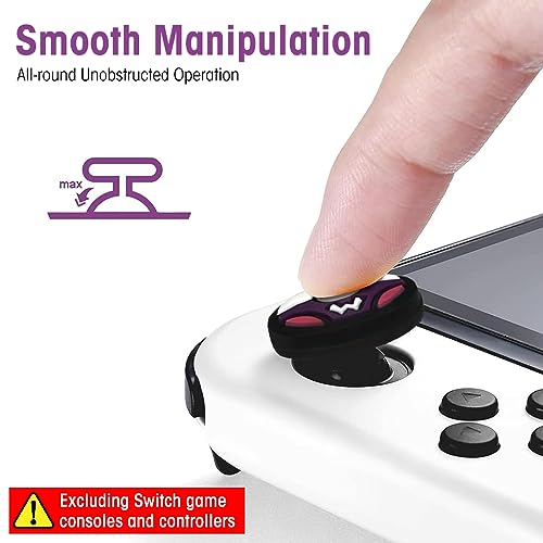 ZORBES® 8PCS Silicone Joycon Thumb Grip Caps Creative Ball Design Joy-Con Cap Suitable Controllers Switch OLED Lite ZORBES® 8PCS Silicone Joycon Thumb Grip Caps Creative Ball Design Joy-Con Cap Suitable Controllers Switch OLED Lite